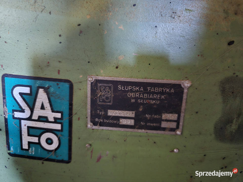 Szlifierka długotaśmowa SAFO DZJC 200 Szczytno