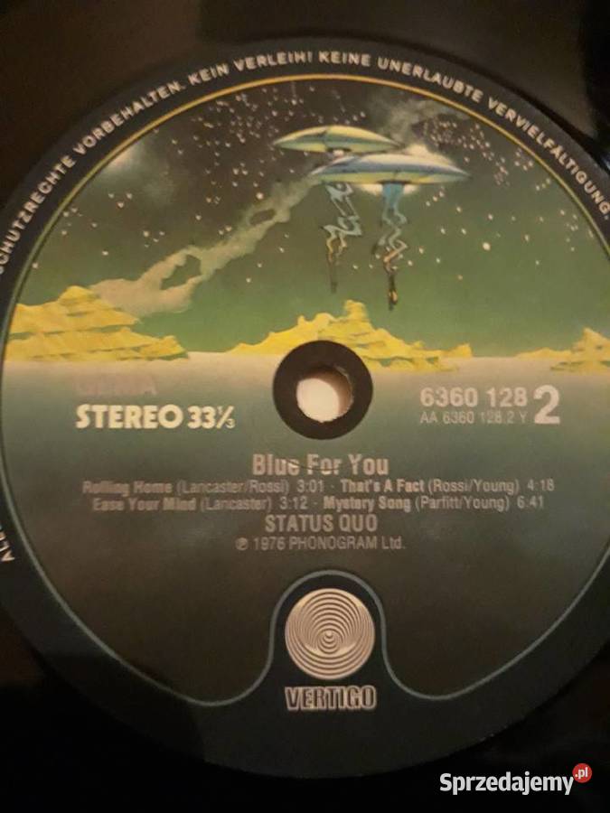 STATUS QUO Blue for You 1976 podkarpackie