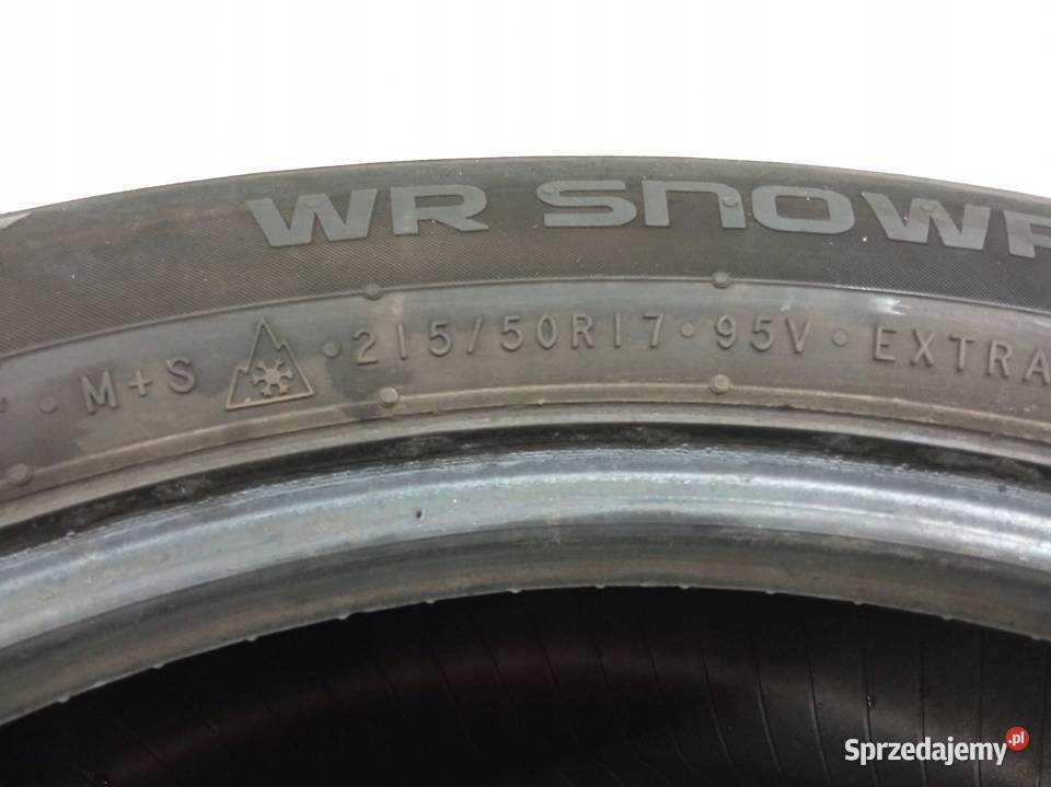 2x OPONA ZIMOWA NOKIAN WR SNOWPROOF 21550R17 sprzedam