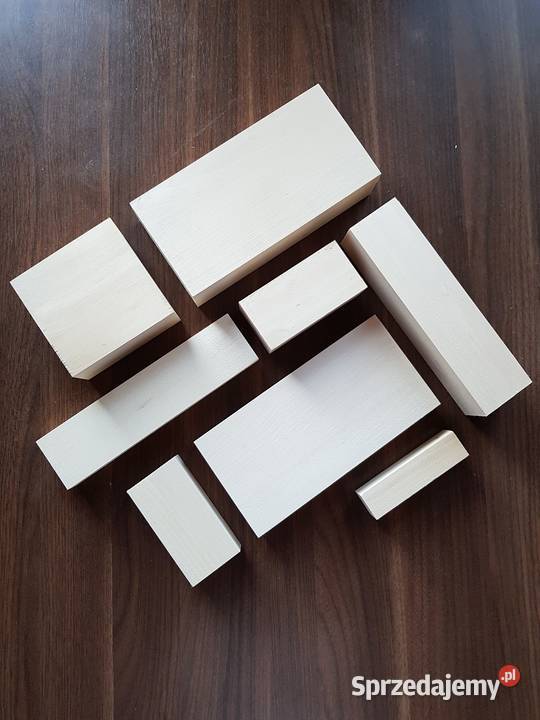 Drewniane klocki lipowe drewno do rzeźbienia Rękodzieło