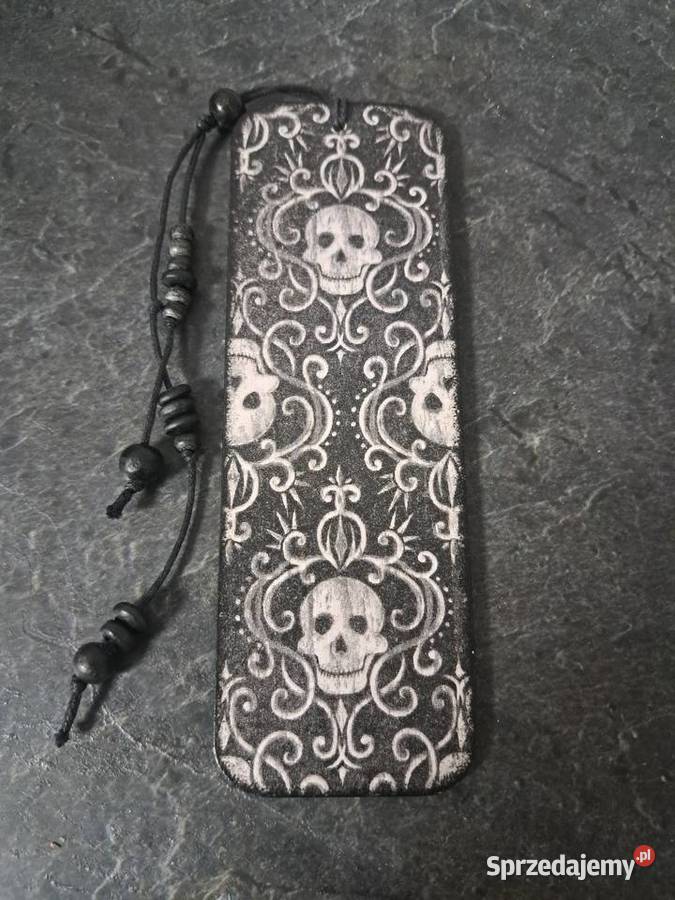 Zakładka do książki czaszki hand made Kędzierzyn-Koźle