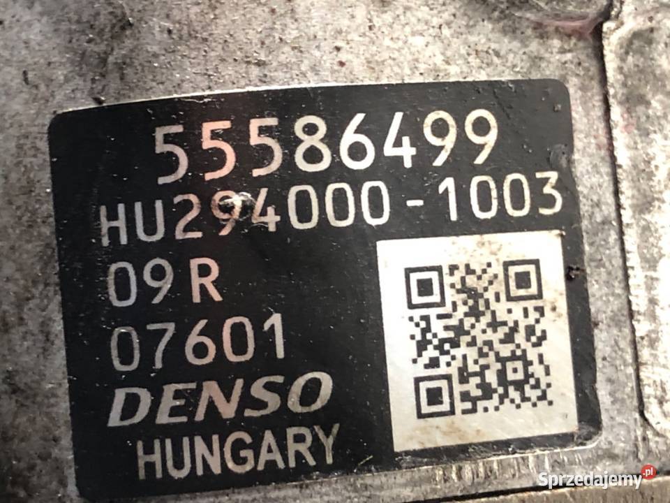 POMPA WYSOKIEGO CIŚNIENIA OPEL MOKKA 55586499 17 osobowe podkarpackie