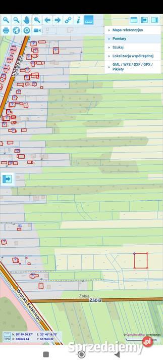 Działka budowlana 1000m2KielceBukówka Mójcza Kielce