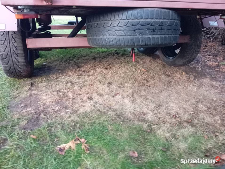 Przyczepka samochodowa dwuosiowa Ciekoty