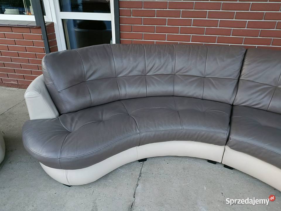 Sprzedam narożnik plus fotel ze skóry wielkopolskie Konin sprzedam