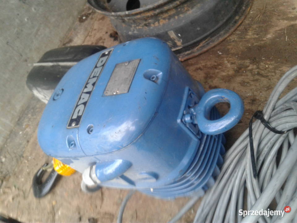 DEMAG Suwnica 250 380V Pilot Hak Zaczep Kula Skawina