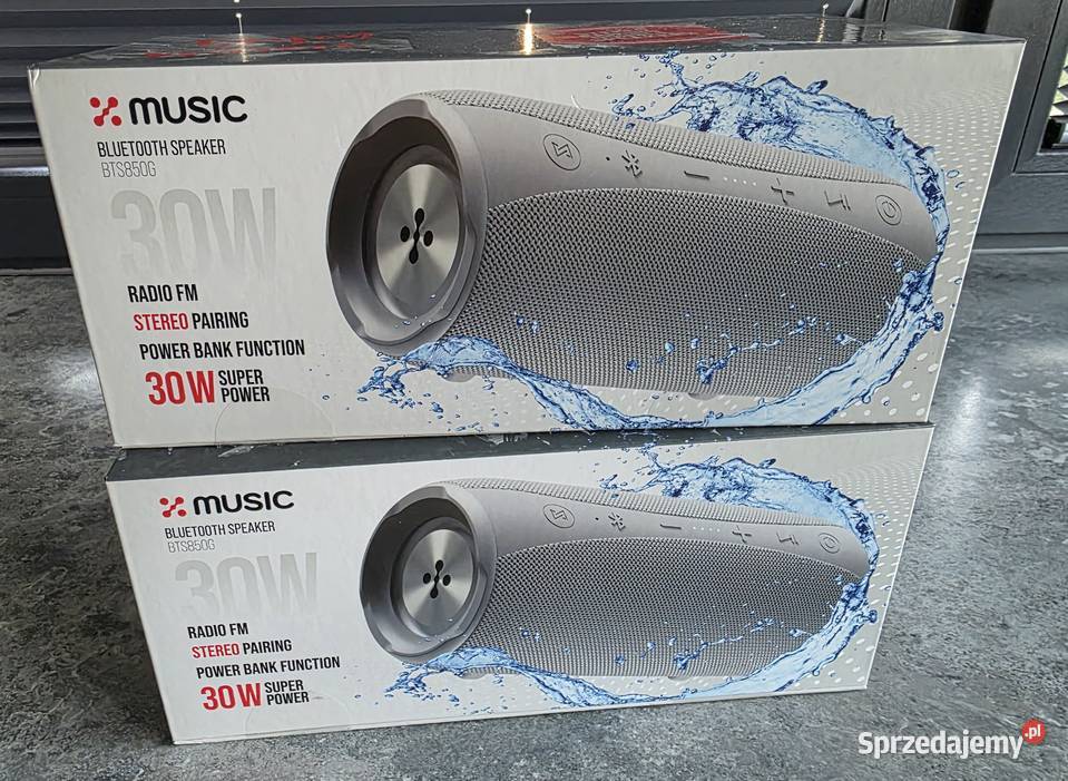 Głośniki bluetooth XMUSIC BTS850G 30W