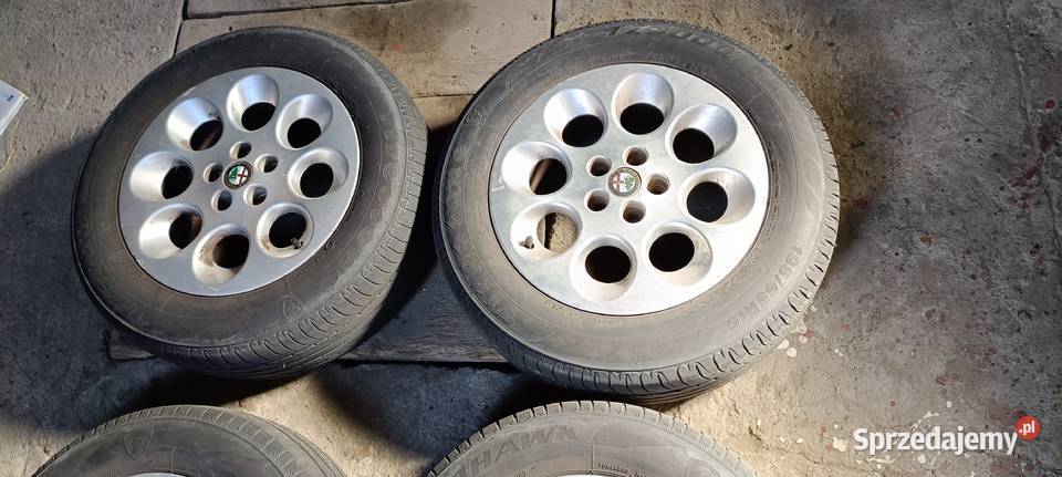 4 felgi 15 aluminiowe 5x98 alfa romeo opel fiat lubelskie Biała Podlaska