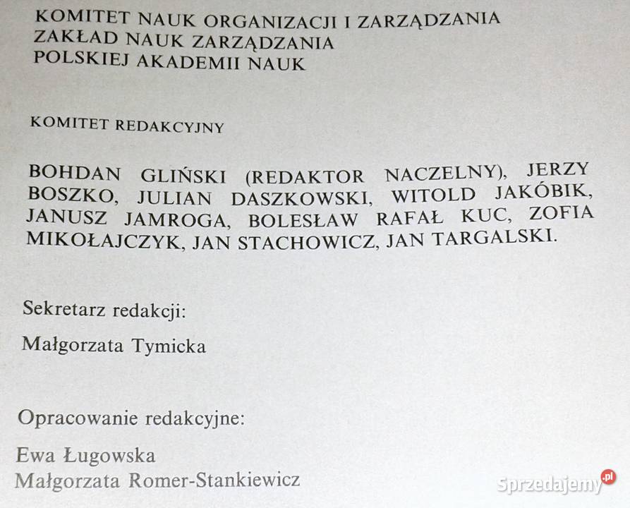 Organizacja i kierowanie 14 5154 Red B Gliński lubelskie Chełm sprzedam