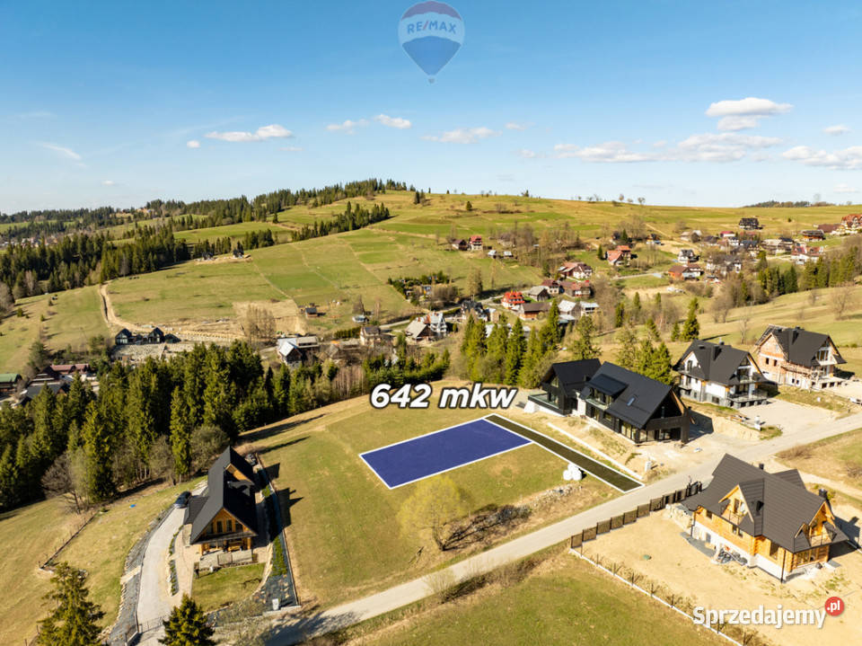 DZIAŁKA Z PANORAMĄ NA TATRY Rzepiska