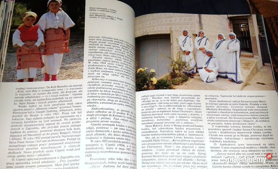 Matka Teresa Matka miłości Lush Gjergji Rok wydania 1994 Chełm