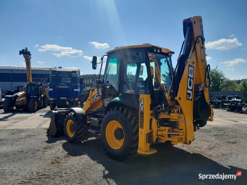 JCB 3CX 2024R 245 MTH KOPARKOŁADOWARKA pełny VAT Koparko ładowarki wielkopolskie Krotoszyn
