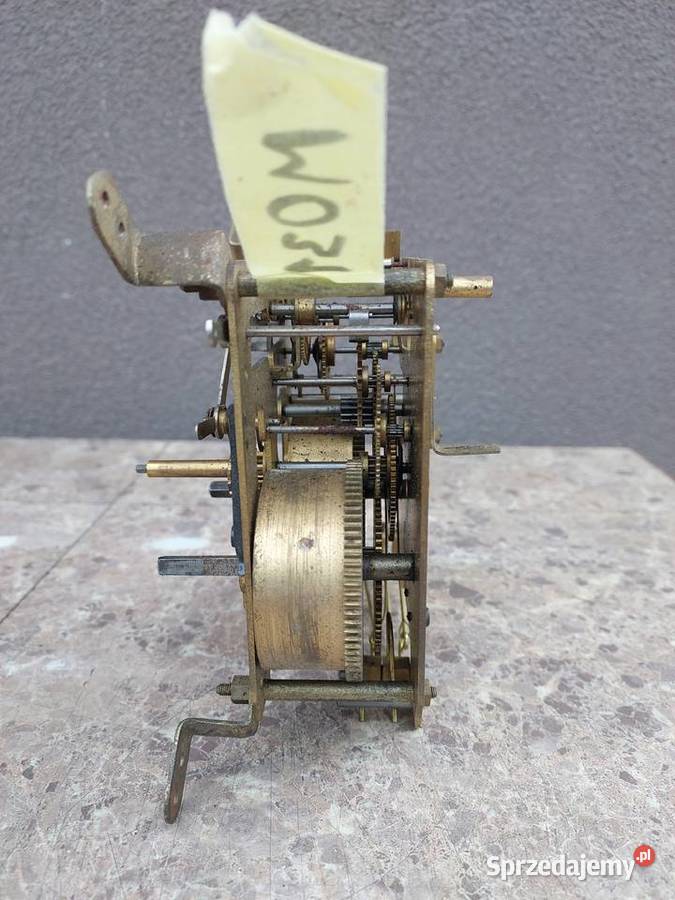 M031 Mechanizm starego zegara kominkowego pomorskie Tczew