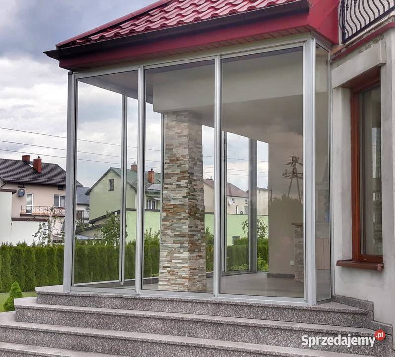 Aluminiowa zabudowa balkonu zadaszenie tarasu Wyszków