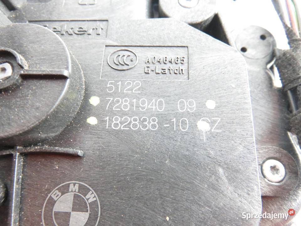 ZAMEK PRAWY TYLNY BMW 2 Active Tourer 728194009 sprzedam