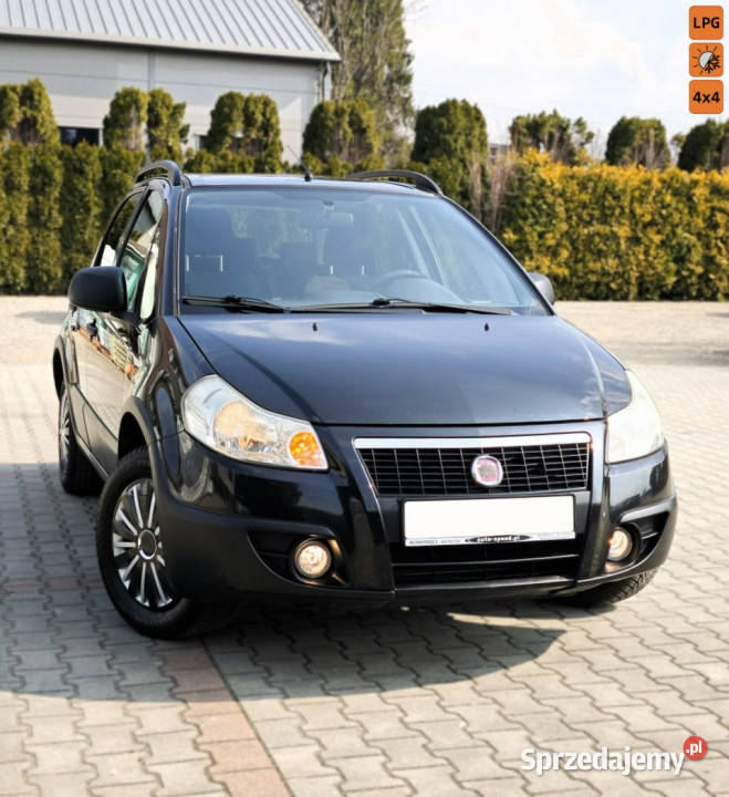 Fiat Sedici Klima Hak 4 x 4 GAZ Włoch centralny zamek