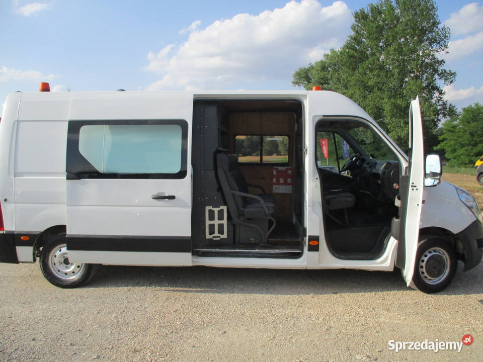 Master L3H2 doka 7osobowy Dubel 125dCi 100KM Książ Wielki