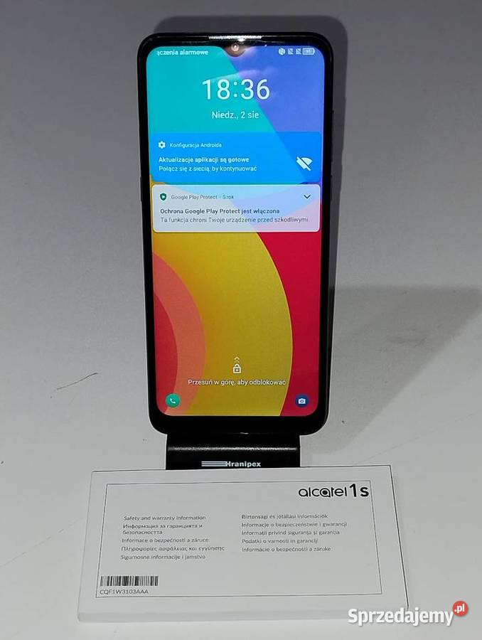 Smartfon Alcatel 1S Model 6025H Witnica sprzedam