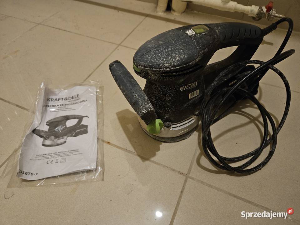 Szlifierka mimośrodowa KraftDele 1678z 1200W