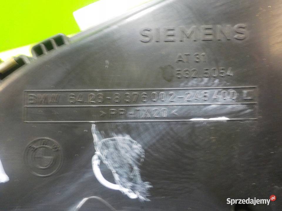 BMW 3 E36 18 B 99r CABRIO 2D dmuchawa nawiewu sprzedam