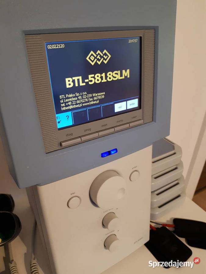 Aparat wielofunkcyjny do fizykoterapii BTL 5818 Sprzęt medyczny Koło