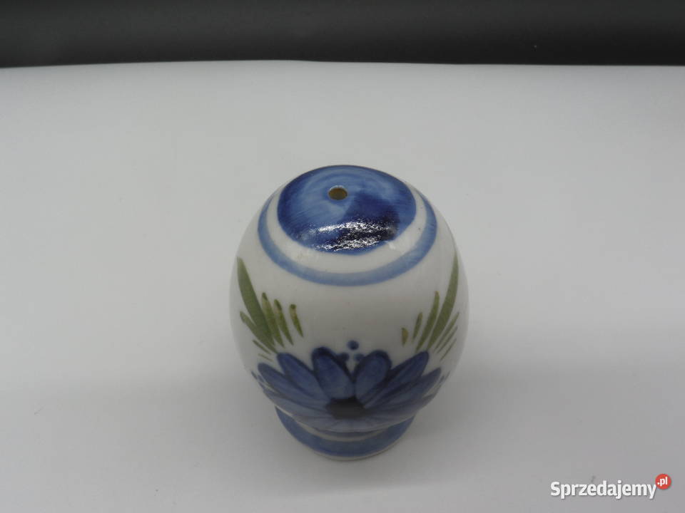 Porcelanowa solniczka pieprzniczka w kształcie Raszków