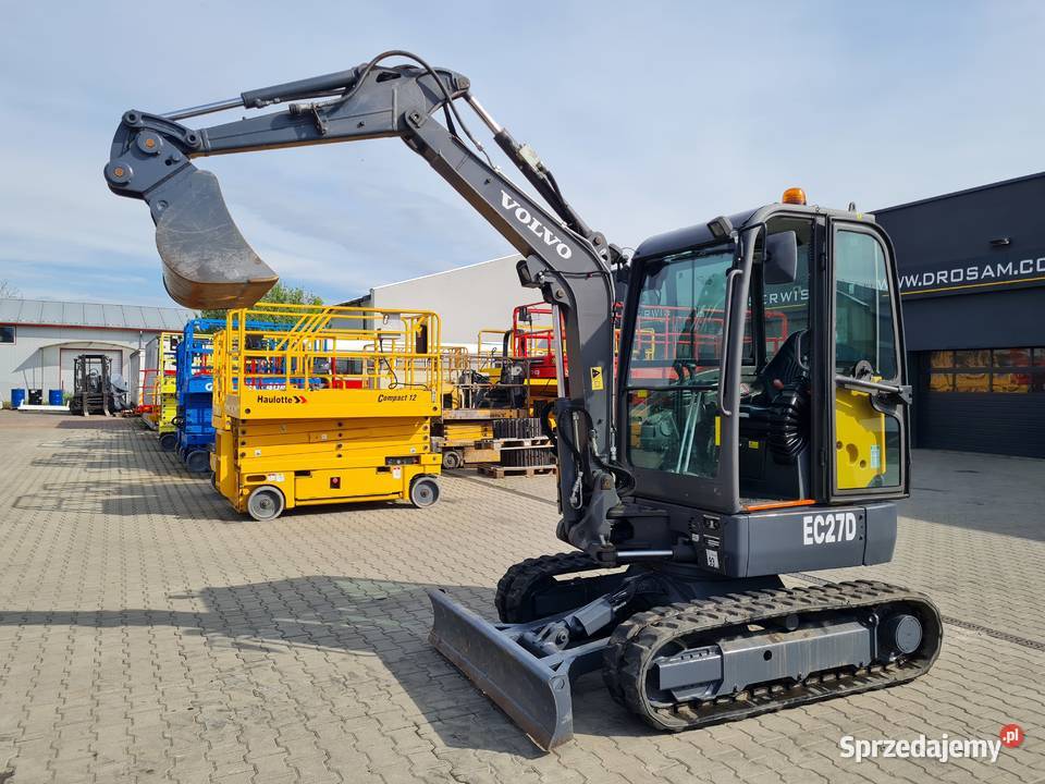 VOLVO EC27D minikoparka 2018 Dąbrowa Tarnowska