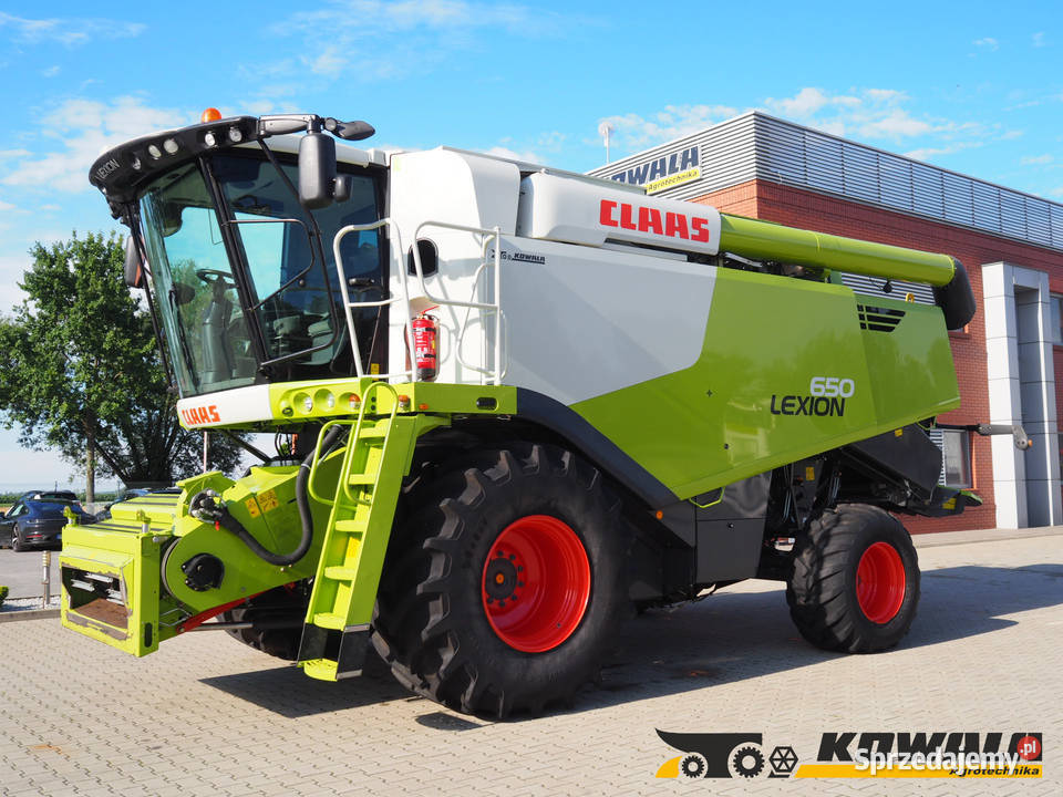 Claas Lexion 650 + V680 Kombajn zbożowy, klawiszowy