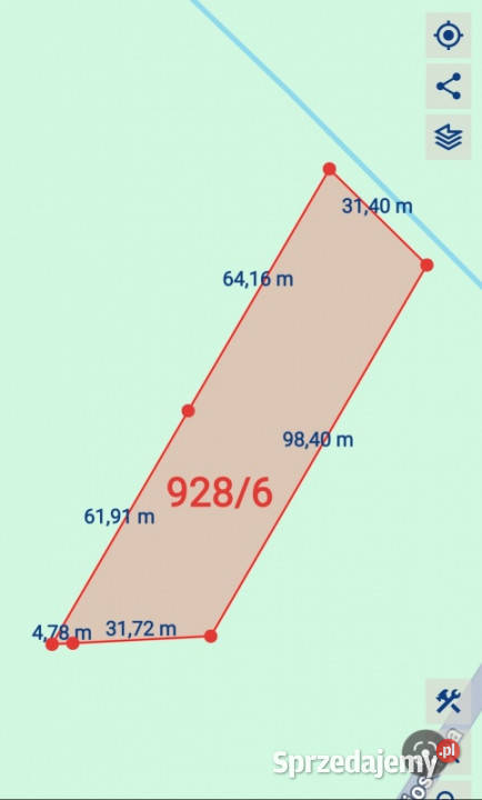 Piękna działka 3650m2 Brynica 9 Kielc WZ sprzedam