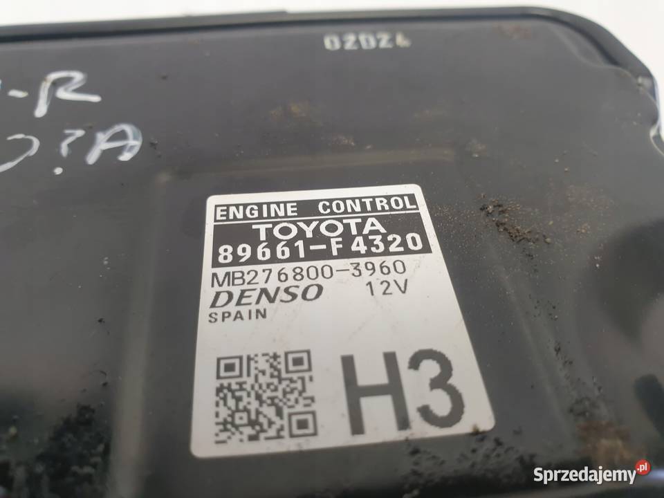Toyota CHR 18 Hybrid STEROWNIK SILNIKA komputer