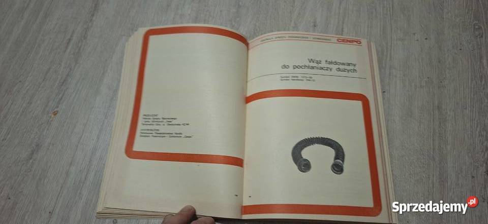 Unikatowy Katalog CENPO 1976 Sprzęt Ochrony Kalisz