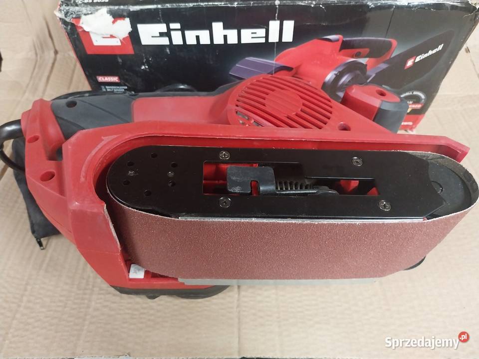 Szlifierka taśmowa firmy Einhell 800W Szlifierki taśmowe podkarpackie