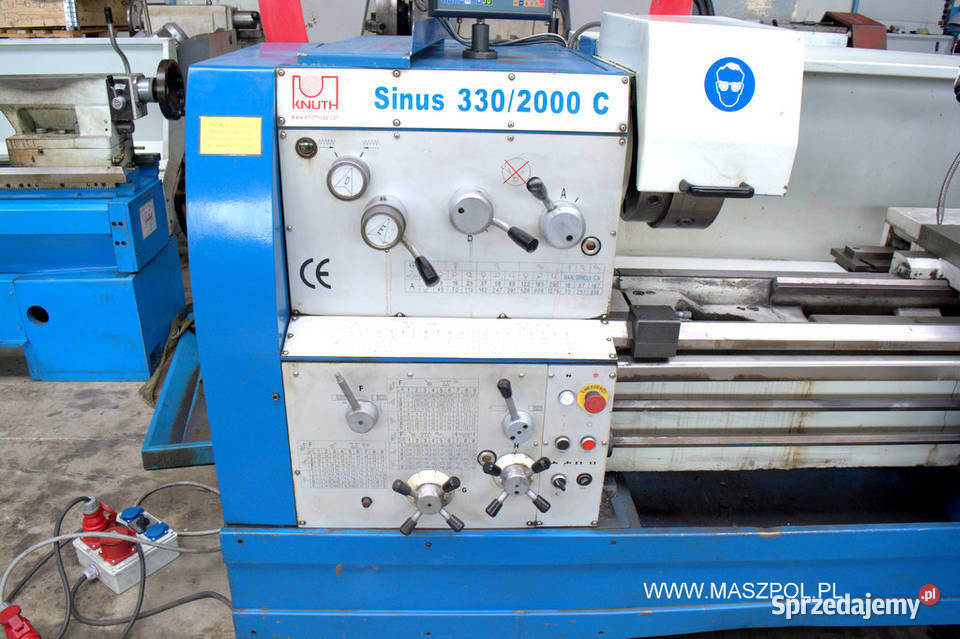Tokarka uniwersalna Knuth Sinus 330 C x 2000 mm