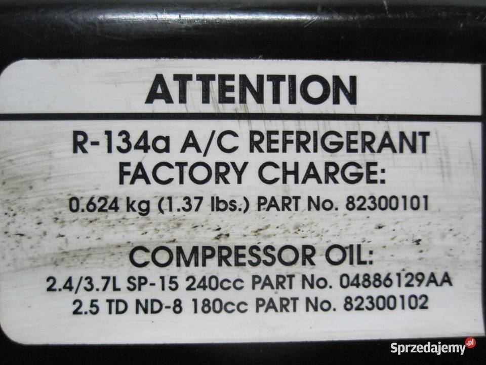 CHEROKEE KJ III 04r pas przód wzmocnienie górne sprzedam