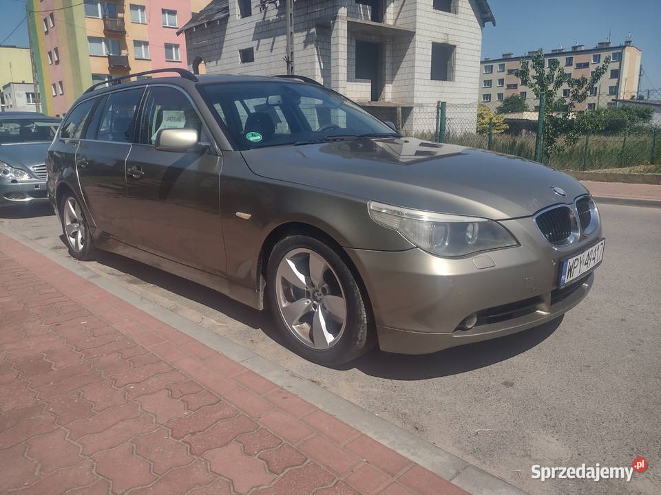 BMW 525 E61 05 ZAMIANA 2500cm3 Warszawa