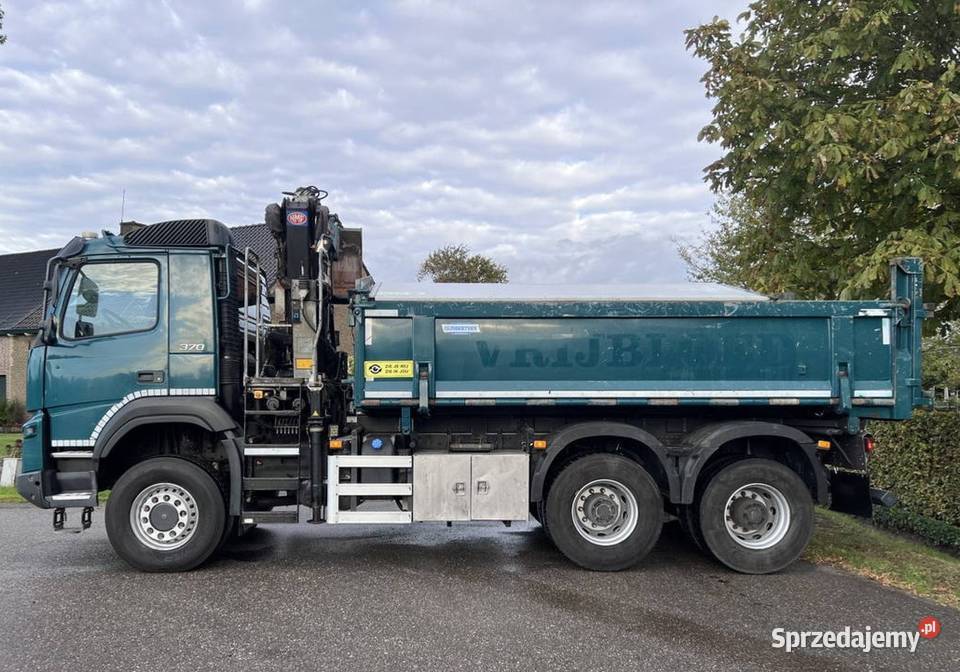 Volvo FMX Wywrotka 6x6 z dzwigiem Warszawa