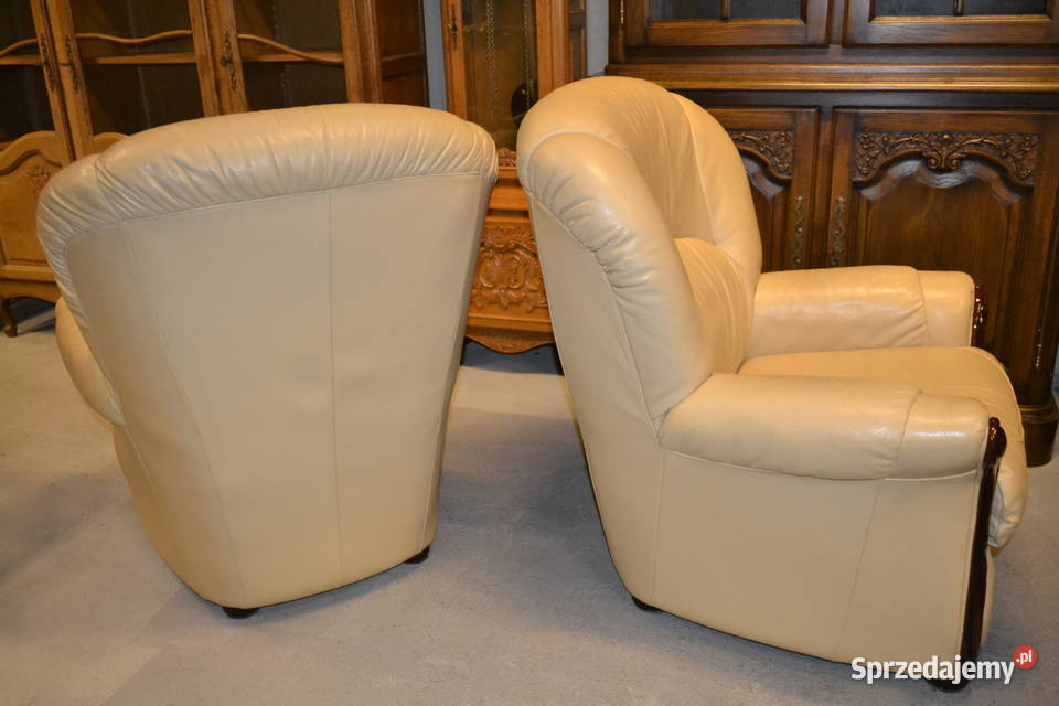fotele wypoczynkowe skóra Będzin sprzedam
