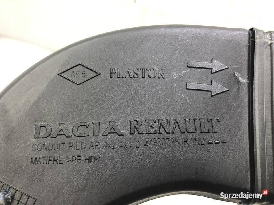 RURA DOLOT ŁAPACZ POWIETRZA DACIA DUSTER II