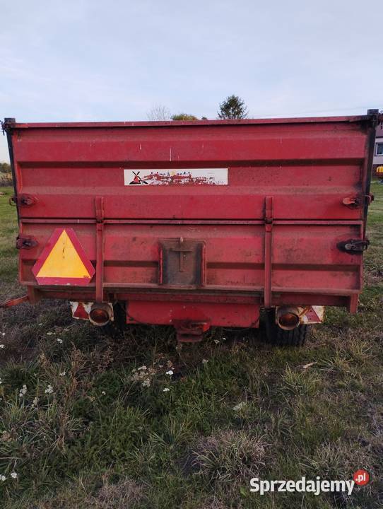 Przyczepa jednoosiowa TIM Przyczepy rolnicze Jaświły