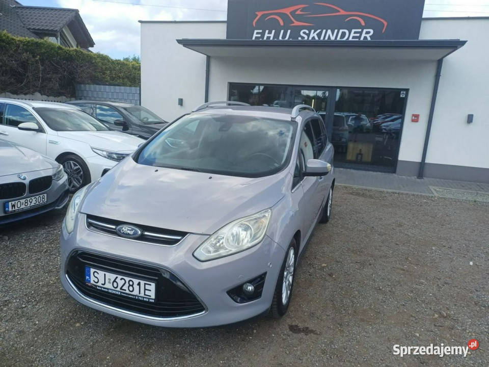 Ford Grand C 7 OS Climatronic Serwis 2 wł ASR (kontrola trakcji) Grand C-MAX