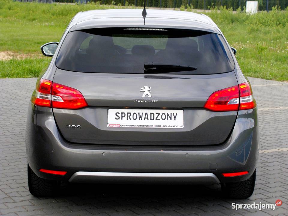 Peugeot 308 16 HDI t9 sprowadzony LED isofix czujnik parkowania mazowieckie Radom
