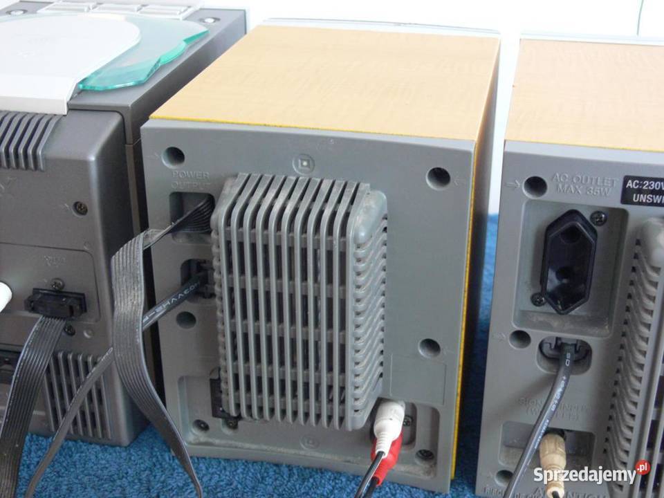 Wieża Sony PMC-MD55 CD MD AUX RDS SUB kol. WYSYŁKA. Jasło - Sprzedajemy.pl
