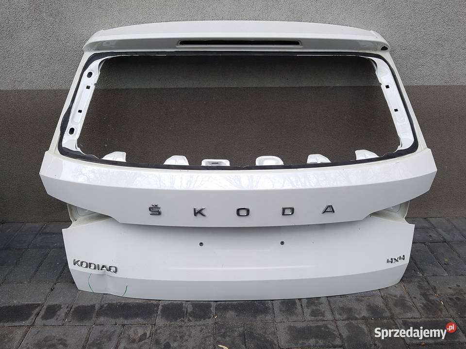 SKODA KODIAQ KLAPA TYŁ TYLNA POKRYWA BAGAŻNIKA