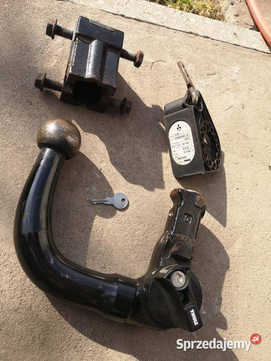 Hak wypinany Thule z mitsubishi ASX z kluczylami Katowice sprzedam