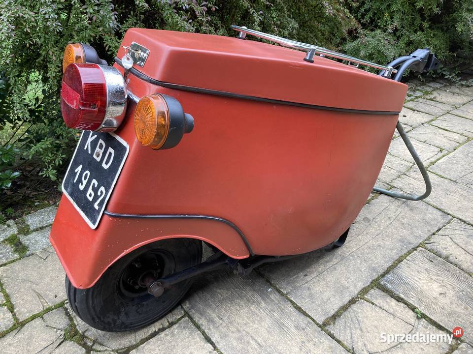 Przyczepa motocyklowa Niewiadów N31 31 WSK Junak śląskie Piekary Śląskie