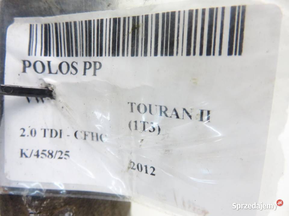 PÓŁOŚ PRAWA PRZEDNIA VW TOURAN II 20 TDI CFHC osobowe małopolskie