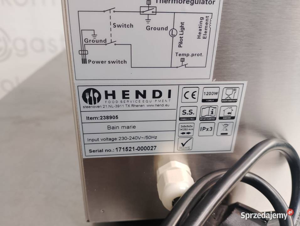 Bemar Kitchen Line GN 11 238905 Gastronomia Biznes i Przemysł dolnośląskie Wrocław