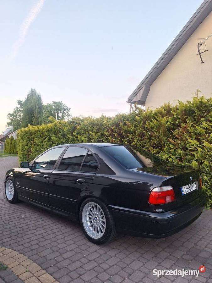 BMW E39 523i lpg sedan manual Cosmoschwarz Lubartów