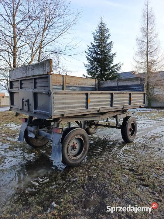 Przyczepa wywrotka d47 nieuszkodzony Jędrzejów