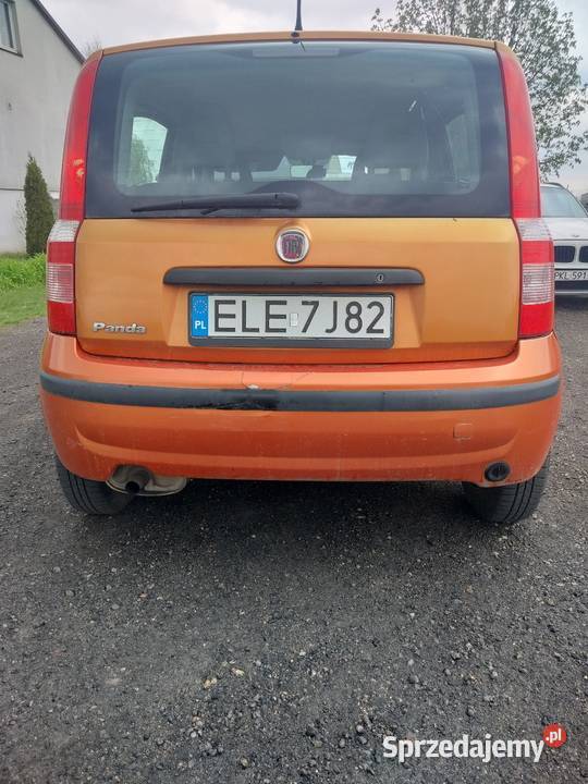 Fiat panda w gazie